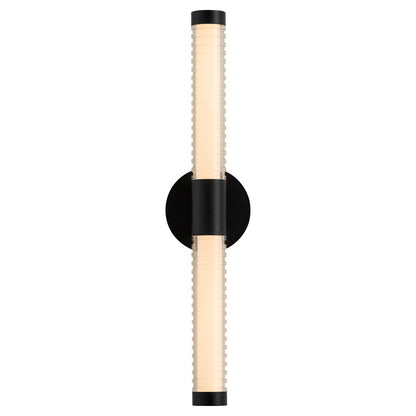 Oxygen Lighting Vaden 22" 5Cct Sconce, Black