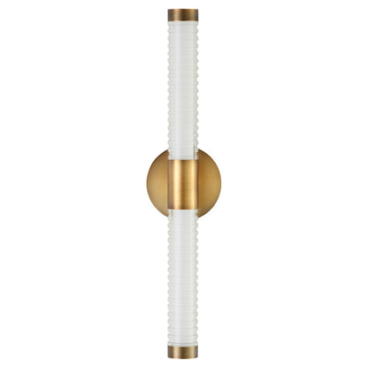 Oxygen Lighting Vaden 22" 5Cct Sconce, Brushed Brass - 3-5214-56