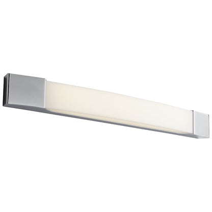 2 Light LED Bathroom Vanity Light, Matte White