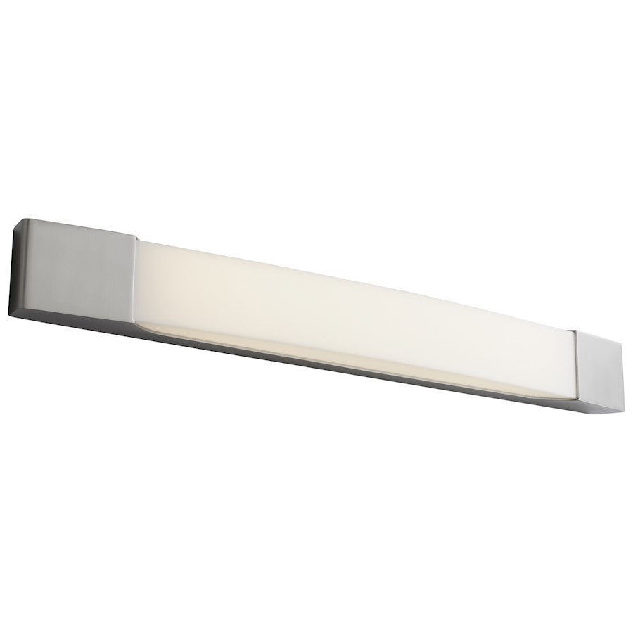 2 Light LED Bathroom Vanity Light, Matte White