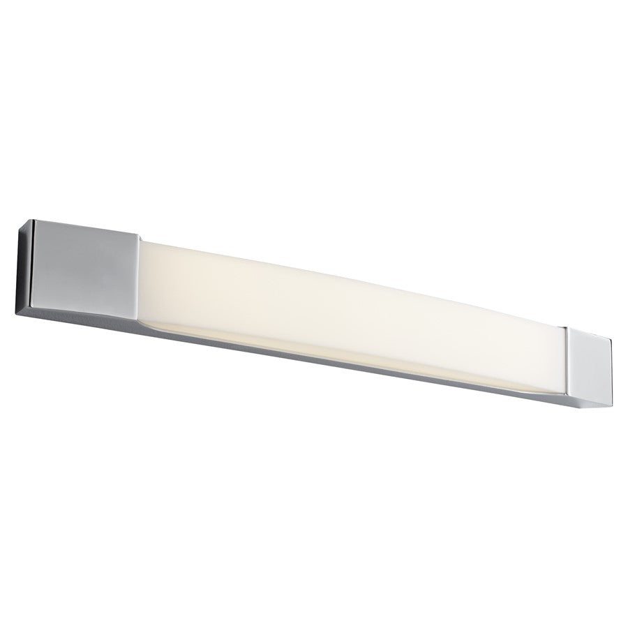 Oxygen Lighting 524 Apollo 3500K 120V Dim Vanity, Polished Chrome