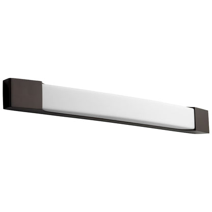 2 Light LED Bathroom Vanity Light, Matte White