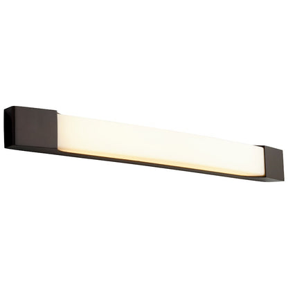 2 Light LED Bathroom Vanity Light, Matte White