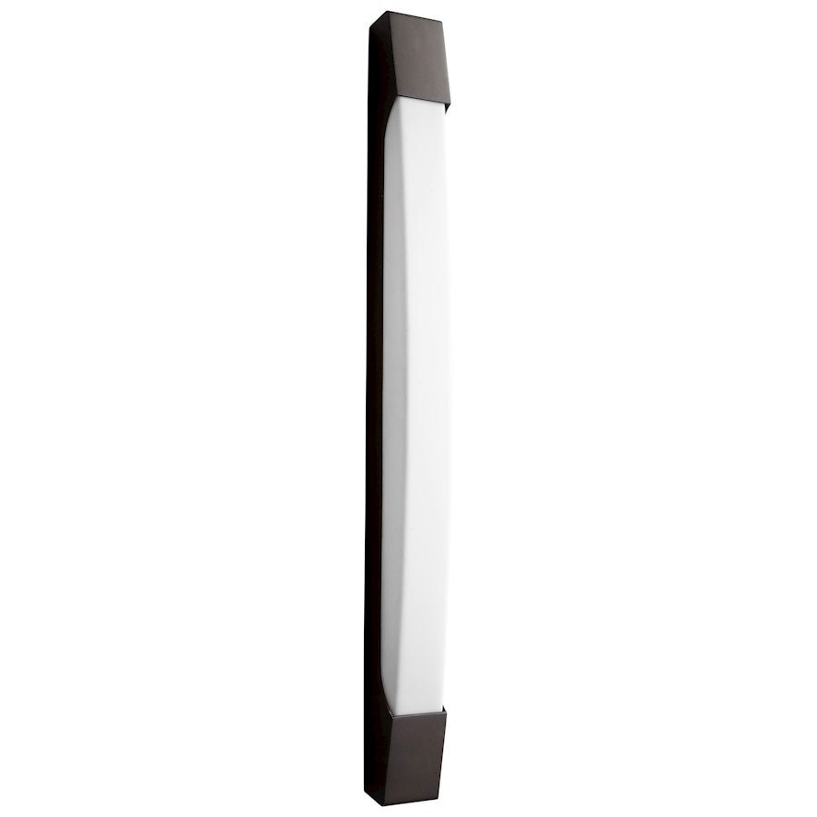 2 Light LED Bathroom Vanity Light, Matte White