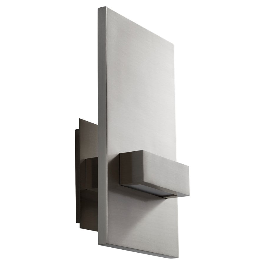 Oxygen Lighting Vela 4000K 120V Sconce, Satin Nickel - 3-527-4024