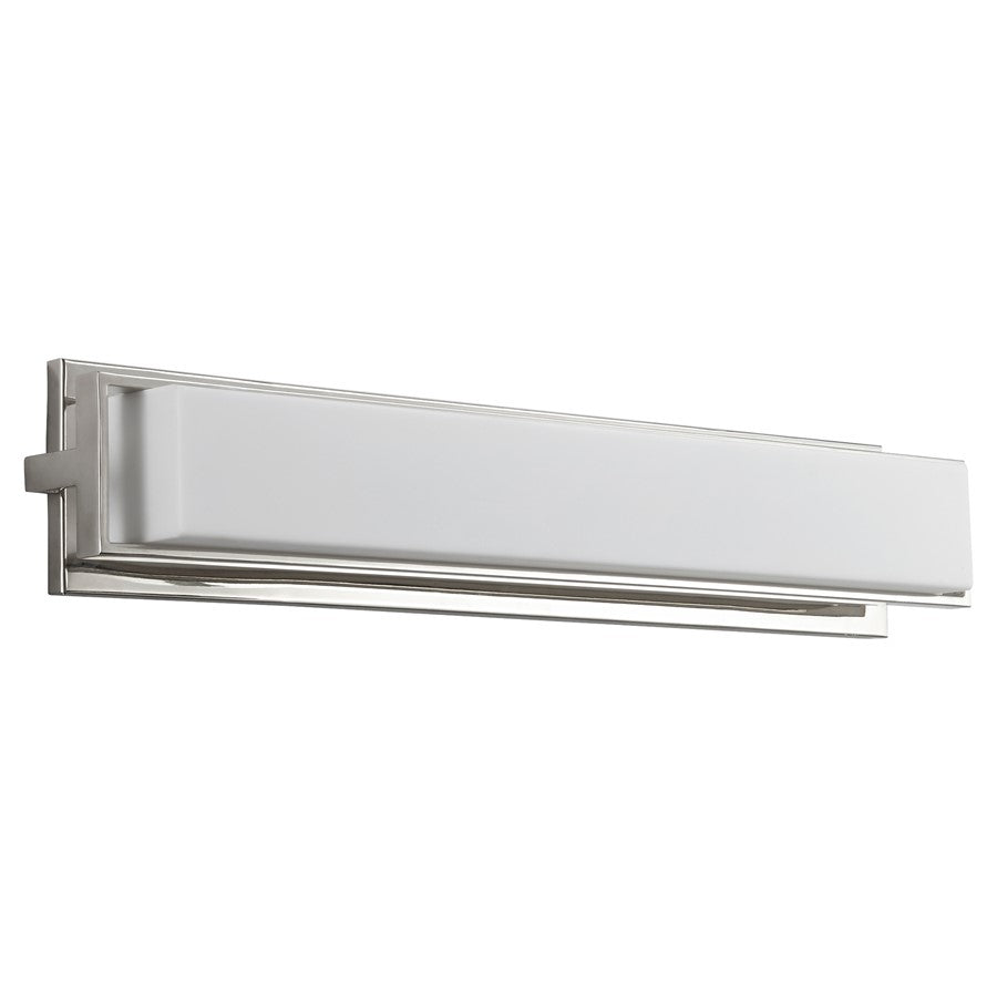 Oxygen Lighting Plato 4000K 26" 120V Vanity, Polished Nickel - 3-534-4020