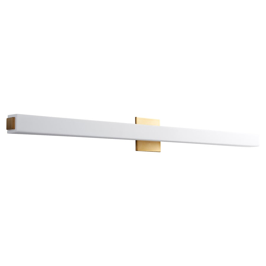 Oxygen Lighting Adelphi 46" 2700K Vanity, Aged Brass - 3-536-2740