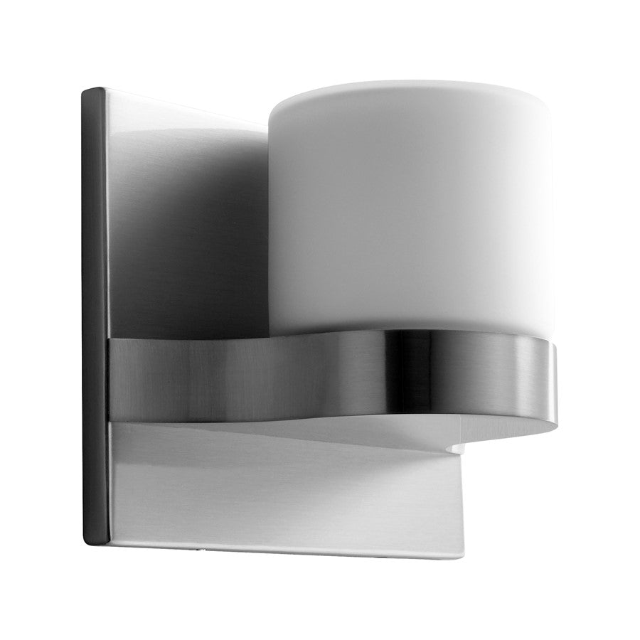Oxygen Lighting Olio 4000K 1Lt 120V Sconce, Satin Nickel - 3-538-4024