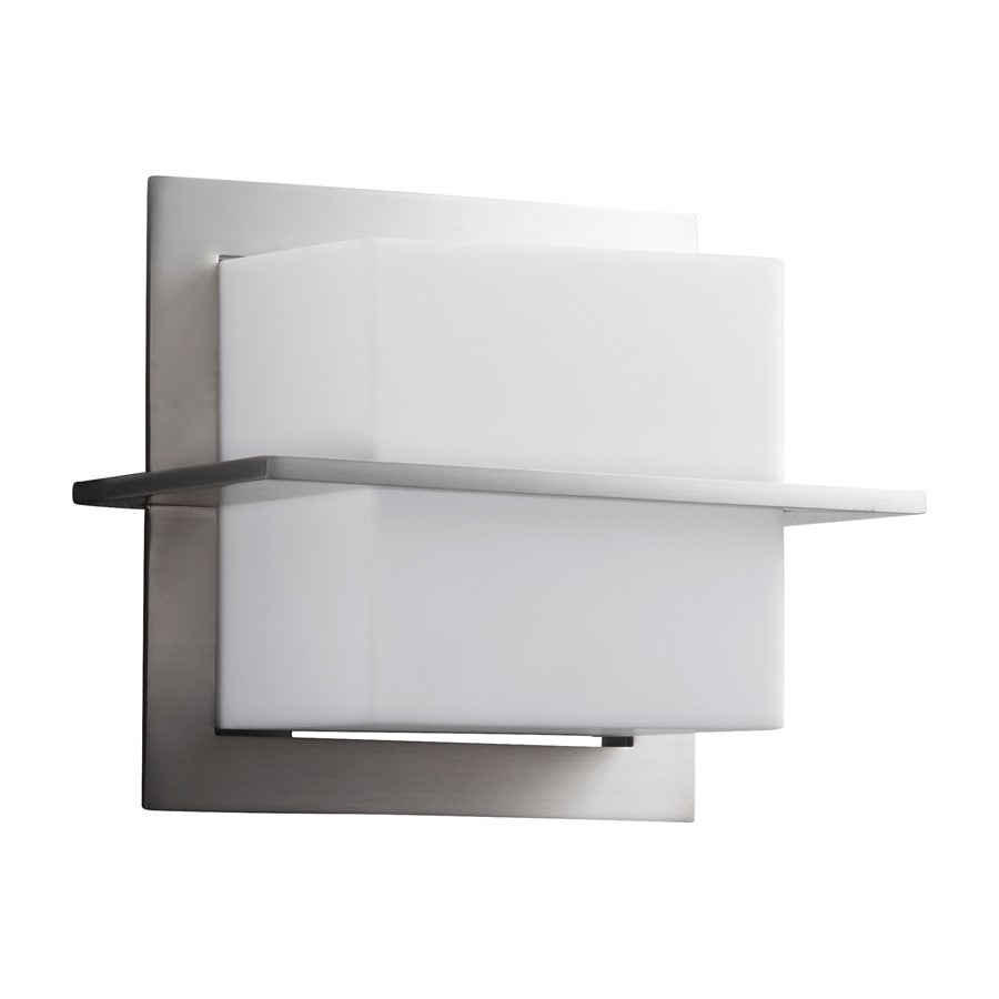 Oxygen Lighting Metrix 2700K 120V Sconce, Satin Nickel - 3-541-2724