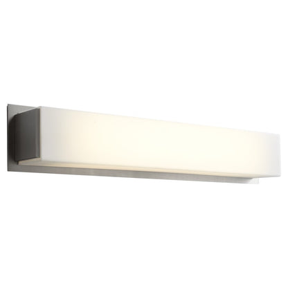 Oxygen Lighting Fuse 120V 2700K Dim Vanity, Satin Nickel