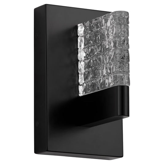 Oxygen Lighting Gamma 1Lt 5Cct Wall Mount, Black - 3-550-15
