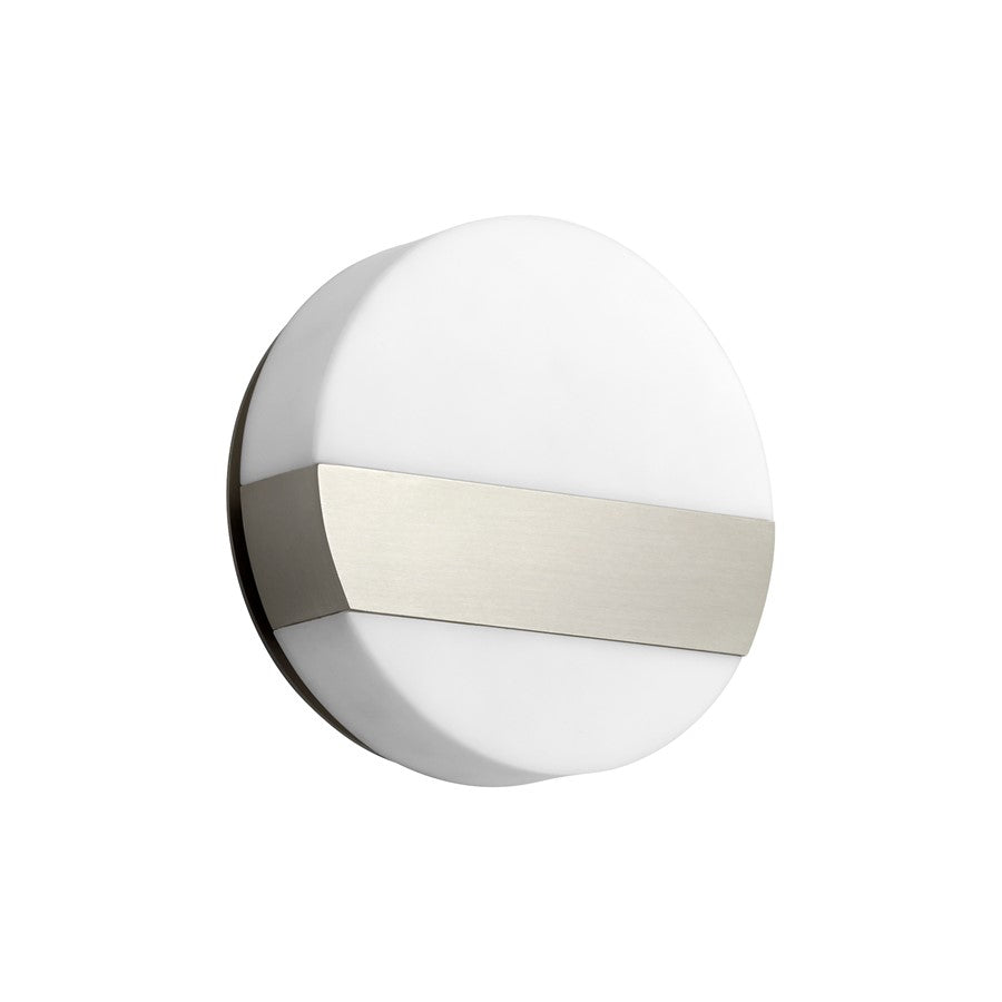 Oxygen Lighting Aurora 6" Sconce 2700K, Satin Nickel - 3-551-2724