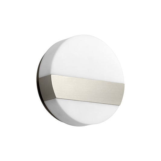 Oxygen Lighting Aurora 6" Sconce 3500K, Satin Nickel - 3-551-3524