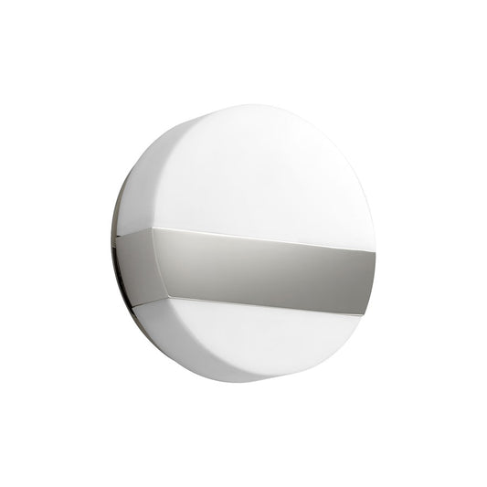 Oxygen Lighting Aurora 6" Sconce 4000K, Polished Nickel - 3-551-4020