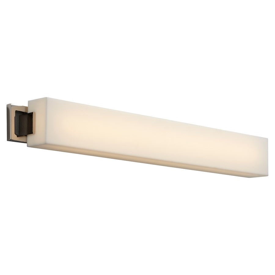 Oxygen Lighting Axel 29" 3500K Vanity 120V, Polished Nickel