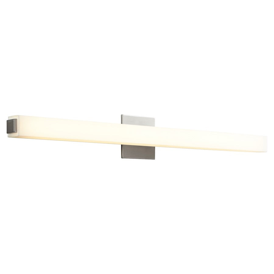 36" Bathroom Vanity Light, Satin Nickel