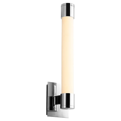 Oxygen Lighting Zenith 3500K LED Sconce, Polished Chrome
