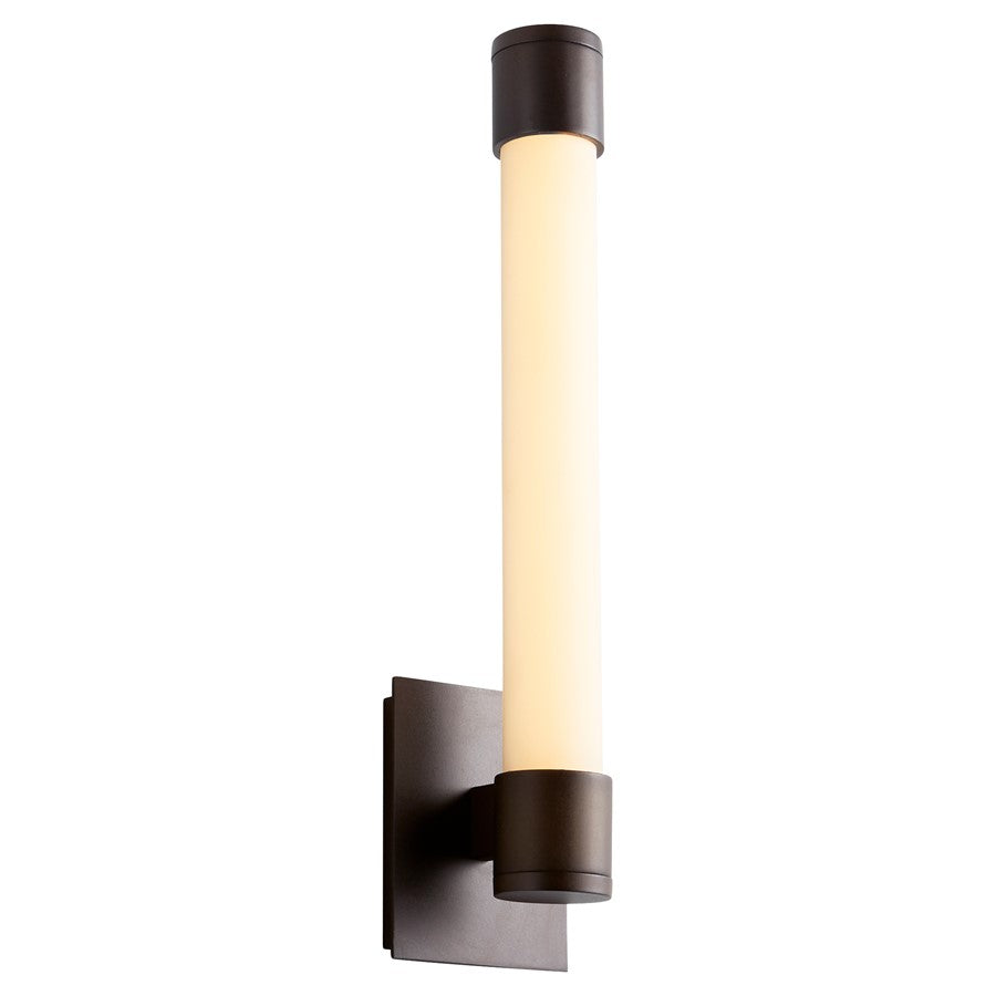 Oxygen Lighting Zenith 4000K LED Sconce, Oiled Bronze