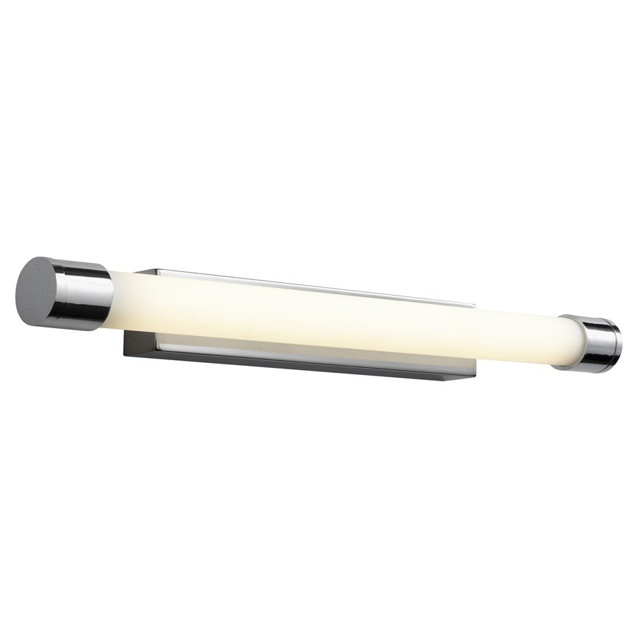Oxygen Lighting Zenith 24" 2714 120V Dim Vanity, Polished Chrome