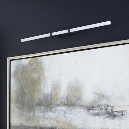 1 Light 36" Bathroom Vanity Light, Black