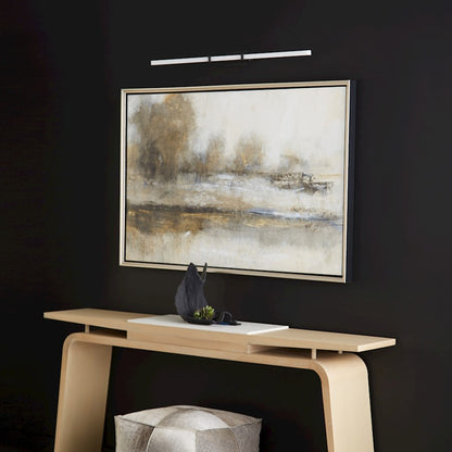 1 Light 36" Bathroom Vanity Light, Black