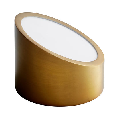 Oxygen Lighting Zeepers 2700K 120V Sconce, Aged Brass - 3-560-2740