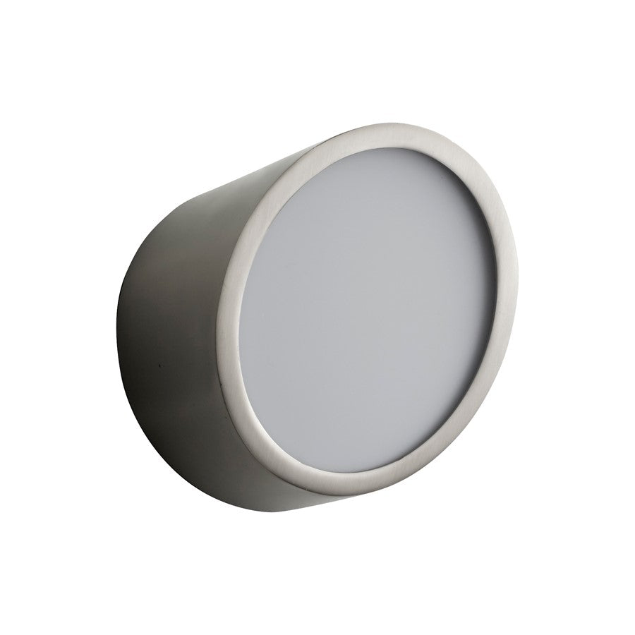 Oxygen Lighting Zeepers 3500K 120V Sconce, Satin Nickel - 3-560-3524