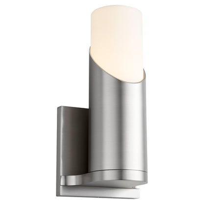 Oxygen Lighting Ellipse 3500K Acrylic Sconce Hdw, Satin Nickel