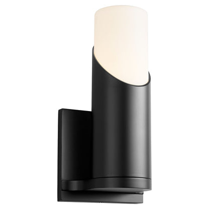 Oxygen Lighting Ellipse 4000K Acrylic Sconce Hdw, Black
