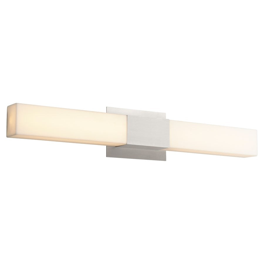 Oxygen Lighting Vega 120V 3500K Vanity, Satin Nickel