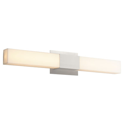 Oxygen Lighting Vega 120V 3500K Vanity, Satin Nickel