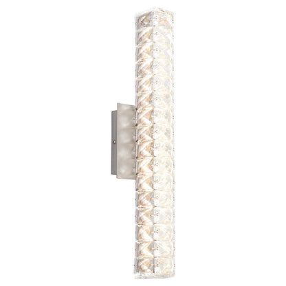 1 Light 20" Bathroom Vanity Light, Satin Nickel