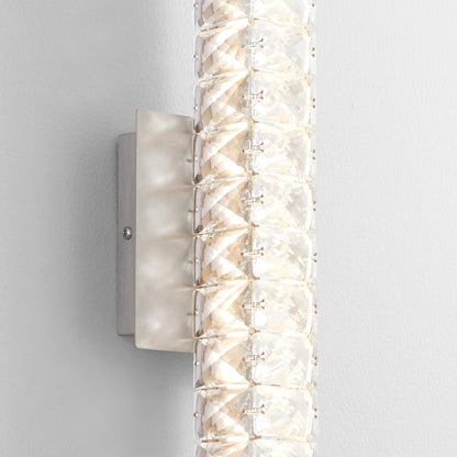 1 Light 20" Bathroom Vanity Light, Satin Nickel