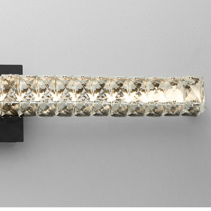 2 Light 30" Bathroom Vanity Light, Black