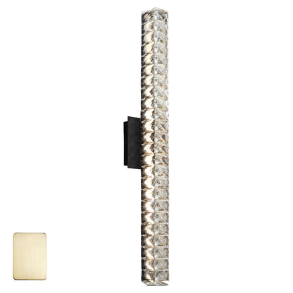 2 Light 30" Bathroom Vanity Light, Aged Brass