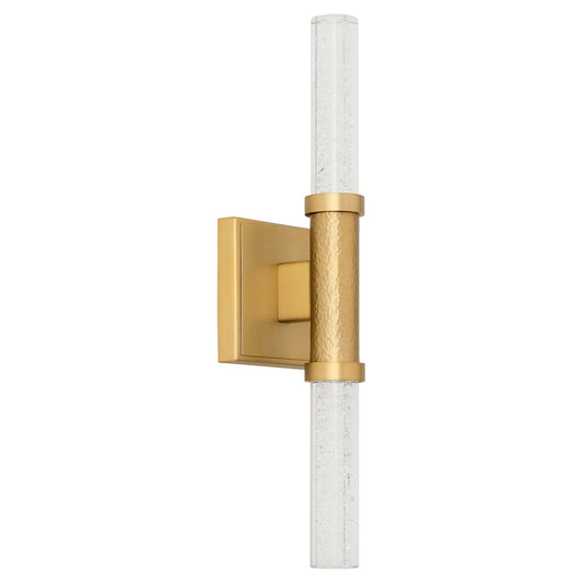 Oxygen Lighting Monet 3000K LED Sconce, Aged Brass - 3-580-40