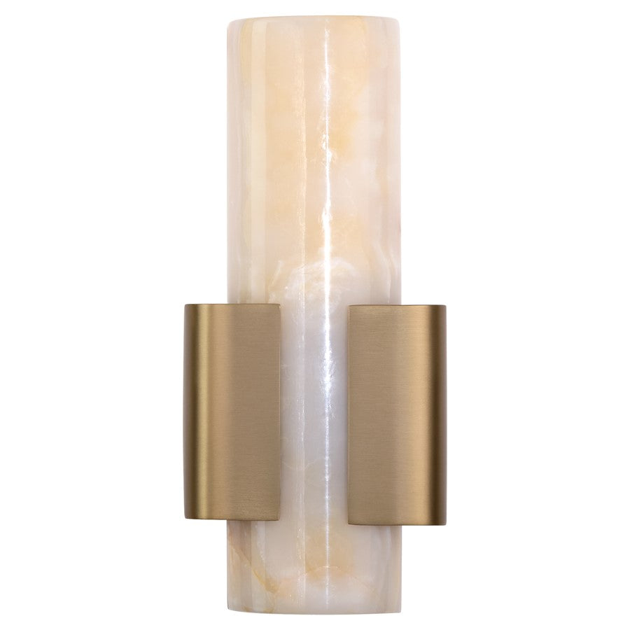 Oxygen Lighting Virtue 1Lt Cct Sconce, Aged Brass - 3-585-40