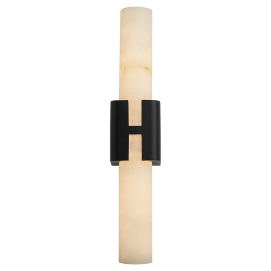 Oxygen Lighting Virtue 2Lt Cct Sconce, Black - 3-586-15