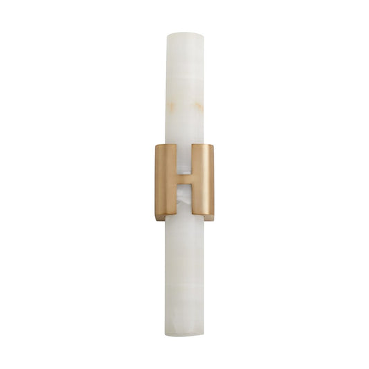 Oxygen Lighting Virtue 2Lt Cct Sconce, Aged Brass - 3-586-40