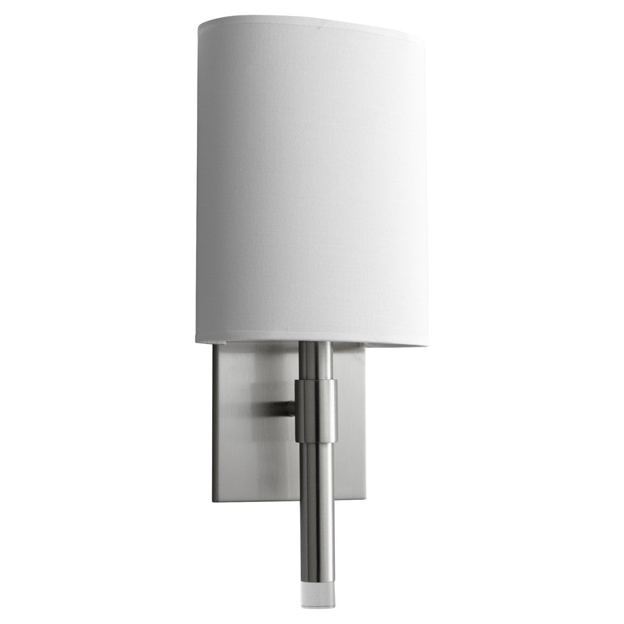 Oxygen Lighting Beacon 2700K 8W 120V Dim Fab, Satin Nickel - 3-587-27124