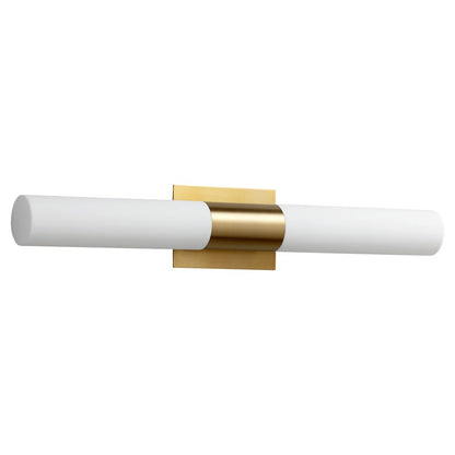Oxygen Lighting Magneta 4000K 120V Acrylic Vanity, Aged Brass - 3-590-4040