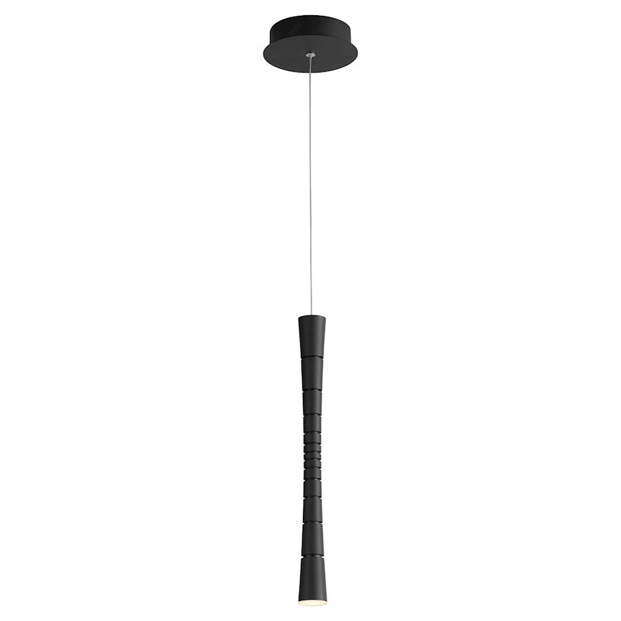 1 Light Pendant, Black
