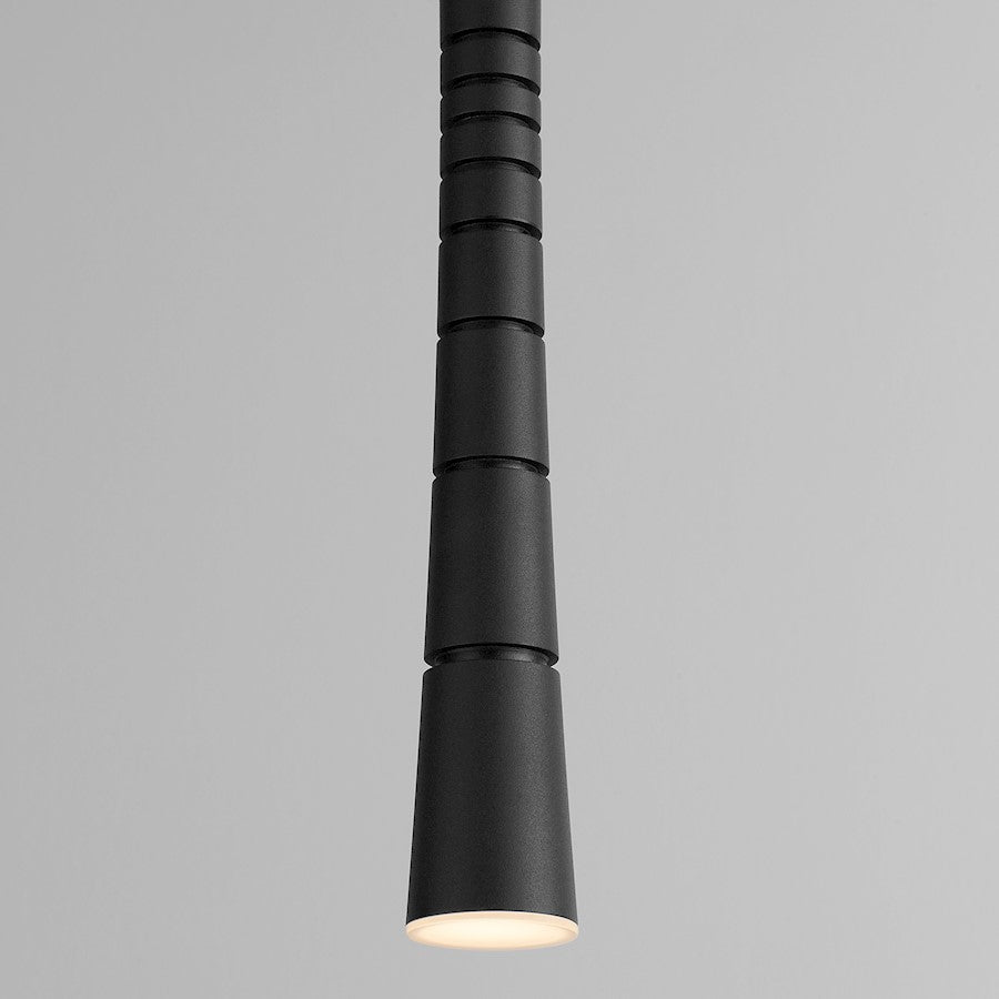 1 Light Pendant, Black