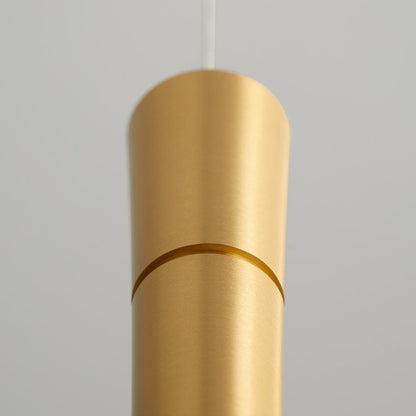 1 Light Pendant, Aged Brass