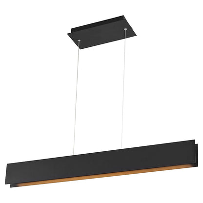 1 Light 36" LED Pendant, Black
