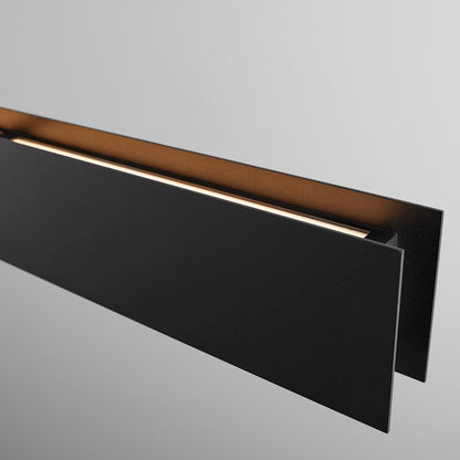 1 Light 36" LED Pendant, Black