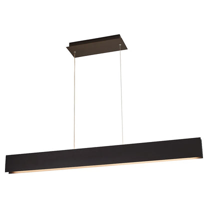 1 Light 46" LED Pendant, Black