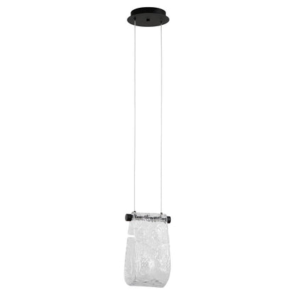 Oxygen Lighting Veer 7W 5Cct Pendant, Black - 3-602-15