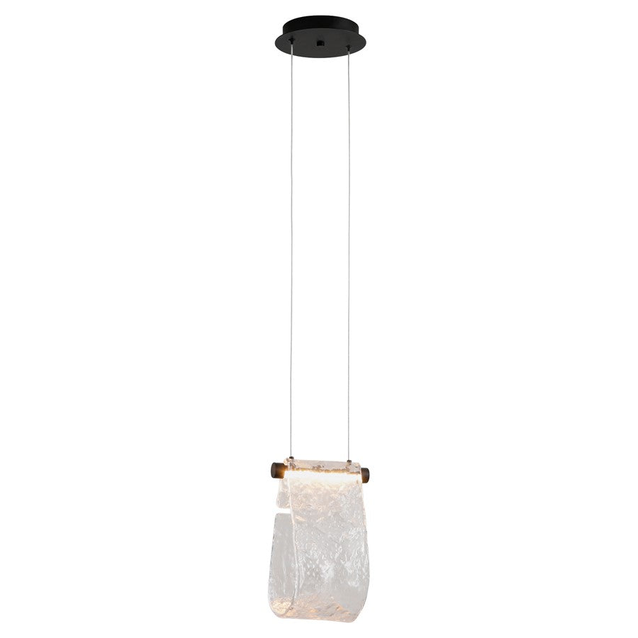 Oxygen Lighting Veer 7W 5Cct Pendant, Black