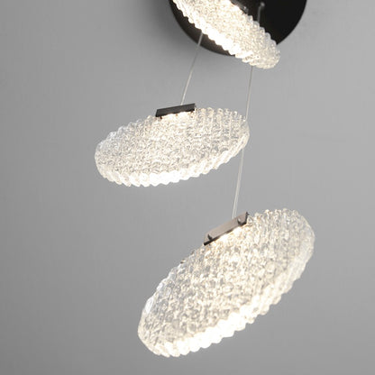 3 Light Pendant, Black